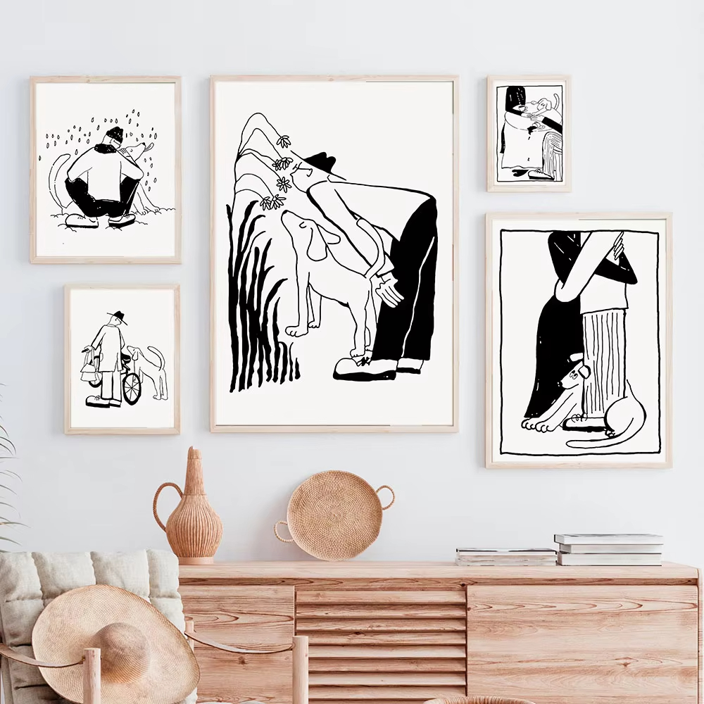 Korean Lifestyle & Kids Boutique Photos - Poster su tela divertente con stile